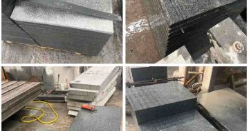 廊坊 芝麻黑地铺石材