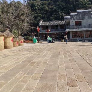 廊坊仿古石铺装效果