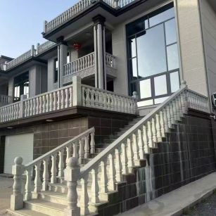 廊坊 芝麻白别墅阳台栏杆，楼梯栏杆