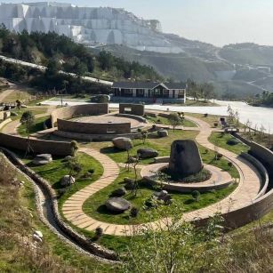 廊坊仿古石铺装整体效果