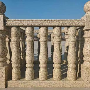 廊坊 黄金麻栏杆（扶手，花瓶柱，将军柱）