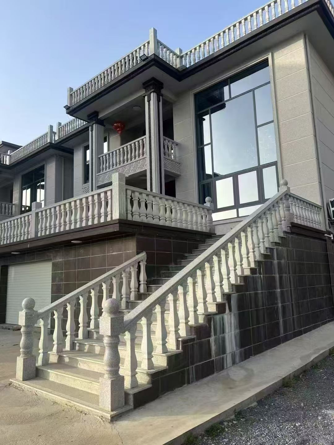 廊坊 芝麻白别墅阳台栏杆，楼梯栏杆