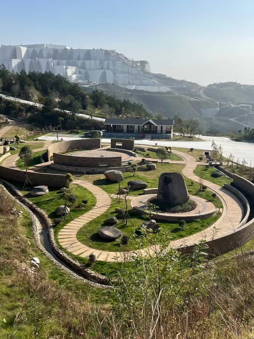 廊坊仿古石铺装整体效果