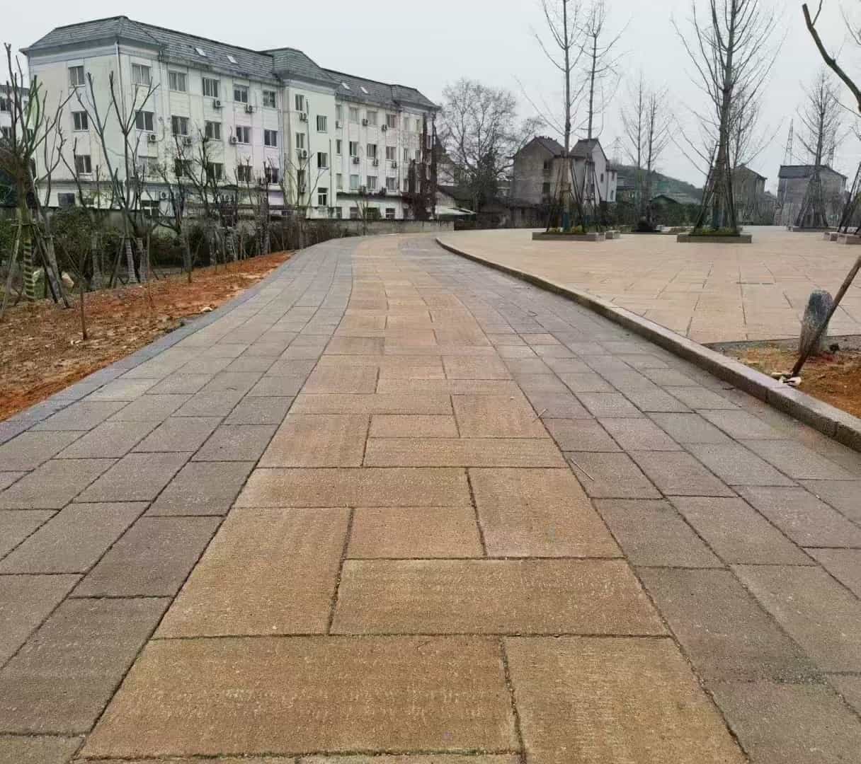 廊坊仿古石铺装效果