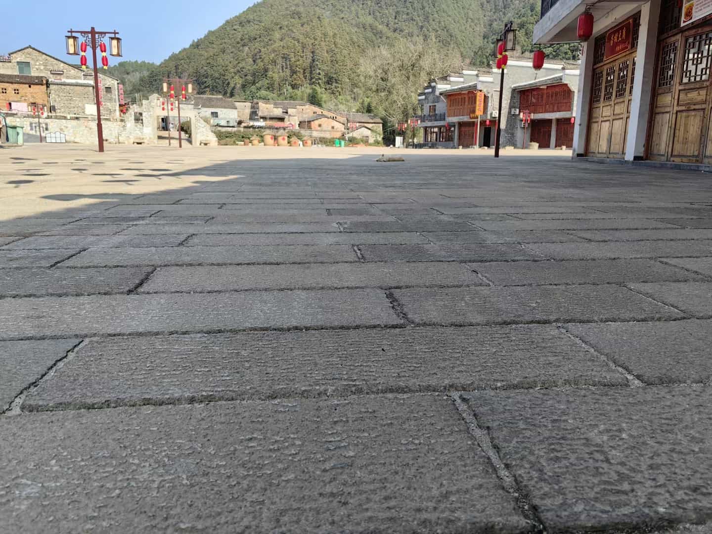 廊坊仿古石铺装效果