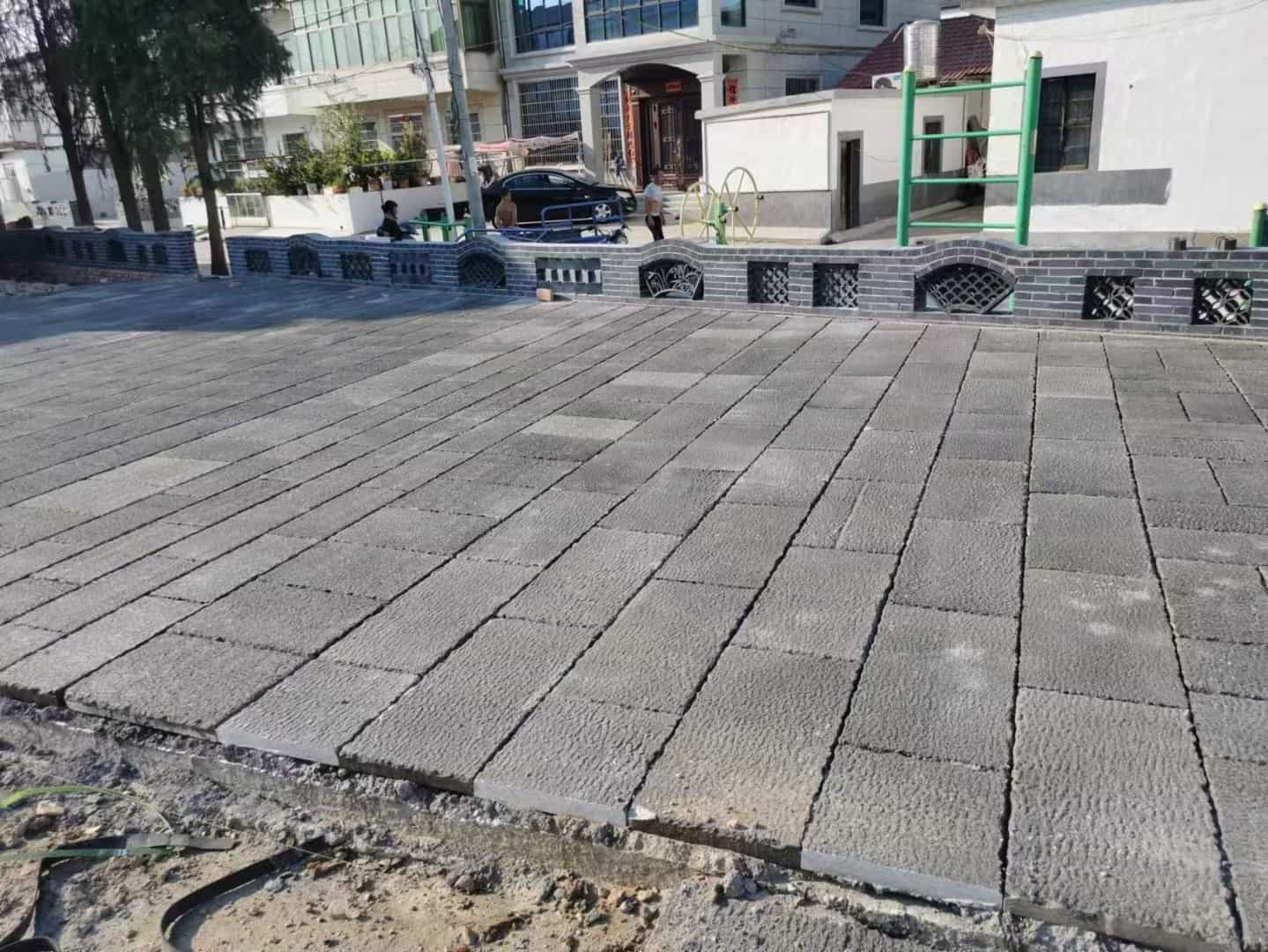 廊坊仿古石铺装效果