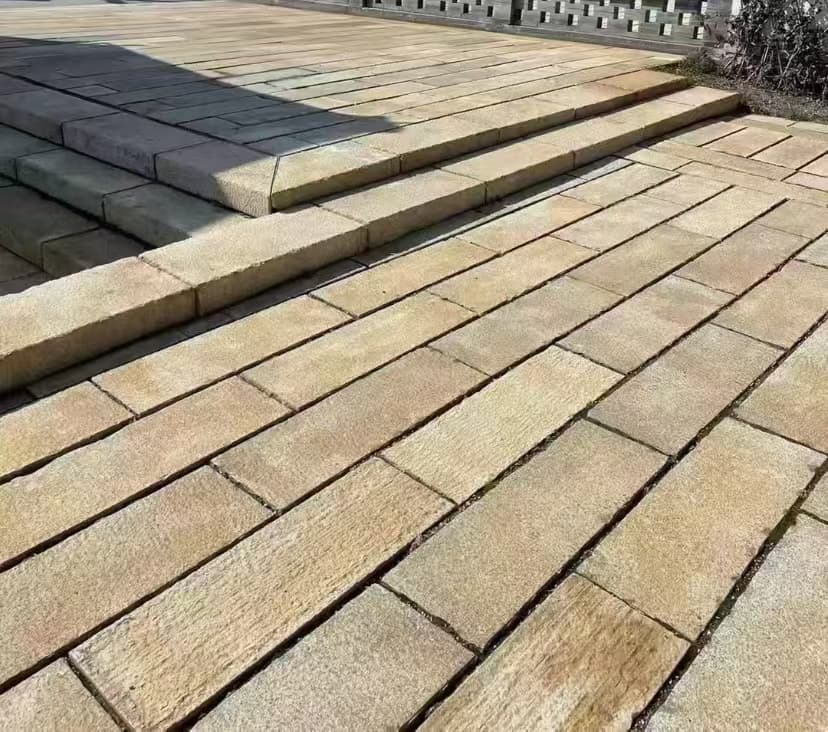 廊坊仿古石铺装效果